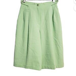 Vintage 80s pastel green shorts